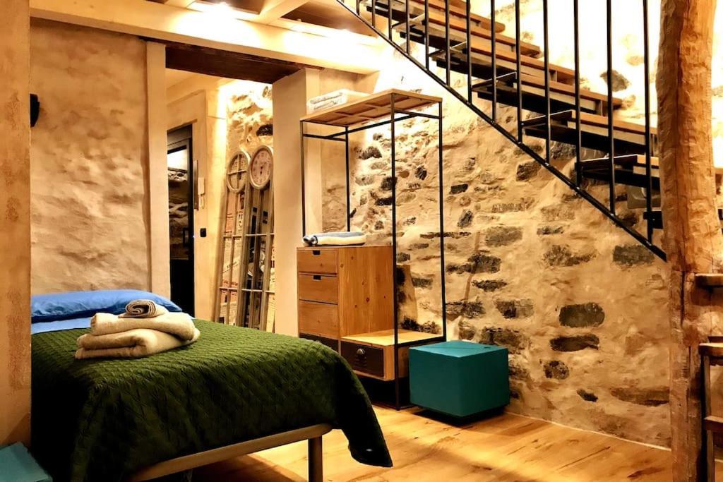 Romantic Home Stone With Amazing View Lake Of Como And Oleandra Laglio Exterior foto