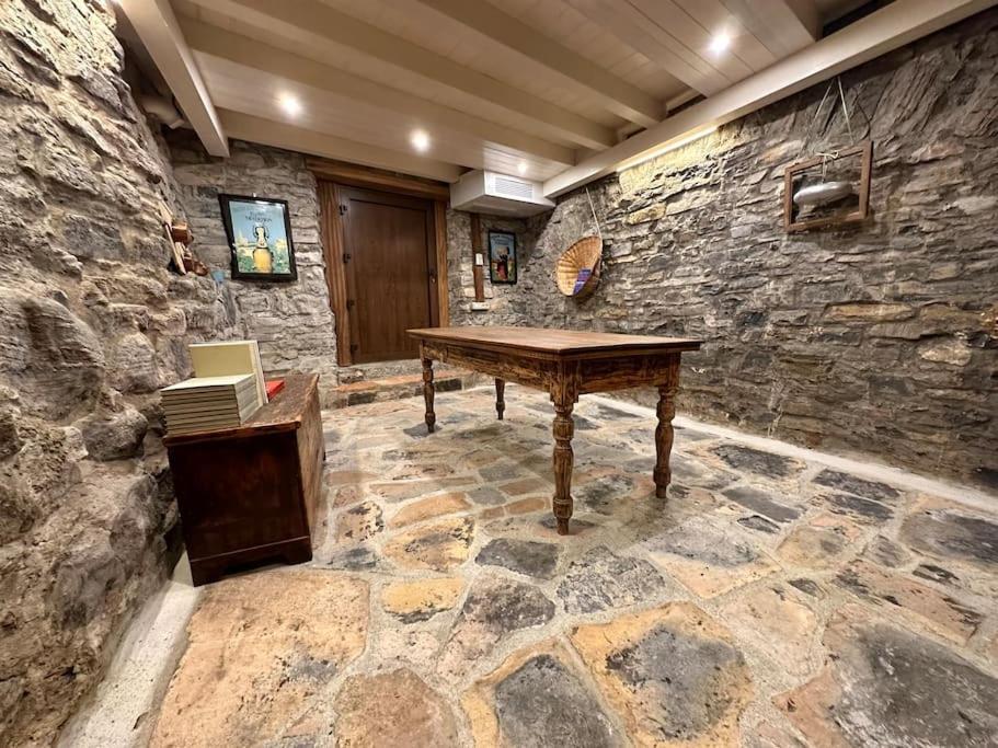 Romantic Home Stone With Amazing View Lake Of Como And Oleandra Laglio Exterior foto