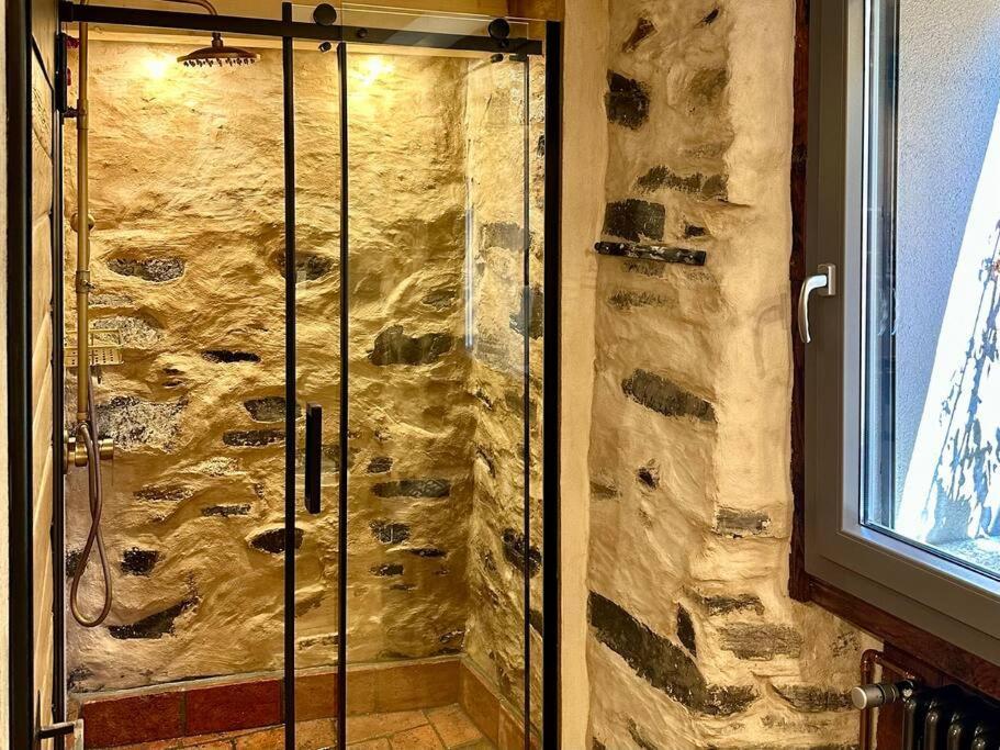 Romantic Home Stone With Amazing View Lake Of Como And Oleandra Laglio Exterior foto